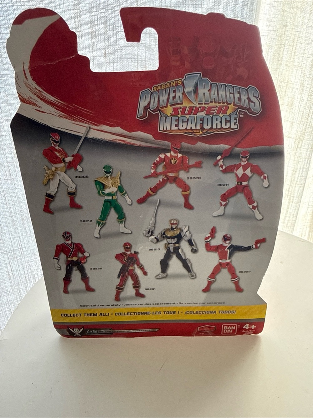 Power Ranger Red and Black Super Megaforce Red Ranger Action Figure - Picture 5 of 8